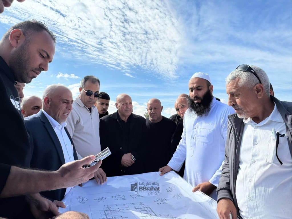 إدارة مجلس عرعرة النقب تتابع مشروع تجهيز أرضية مسجد الحكمة<br>