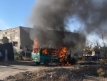 العثور على جثة طفلة داخل سيارة مشتعلة في حورة