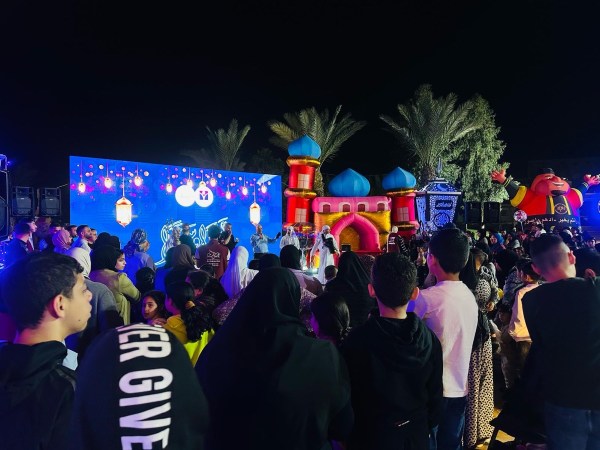افتتاح فعاليات ليالي رمضان في رهط وسط حضور رسمي وشعبي