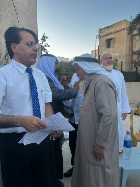 فيديو – رهط: عقد راية الصلح والتسامح تنهي الخلاف بين عائلتي أبو عابد وأبو جامع