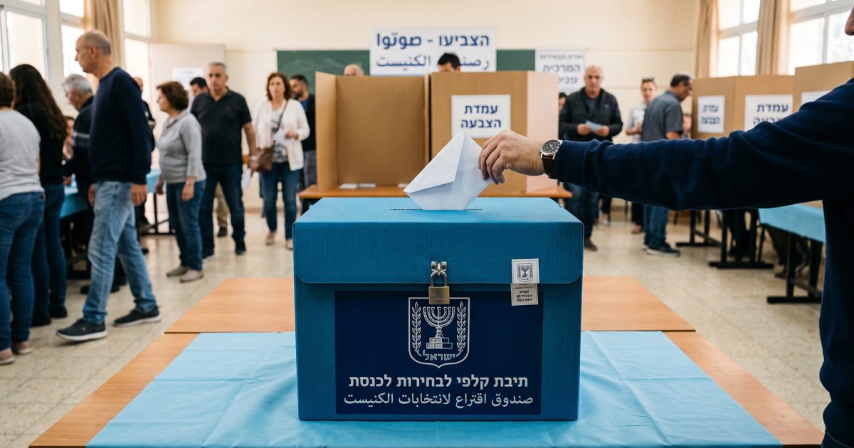 في حال إجراء انتخابات الكنيست اليوم، لأي قائمة انتخابية ستصوّت؟